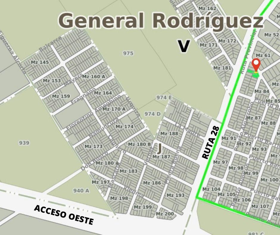 Venta Terreno  General Rodríguez